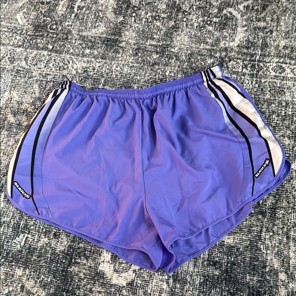 Women's SUGOI Purple Running Shorts